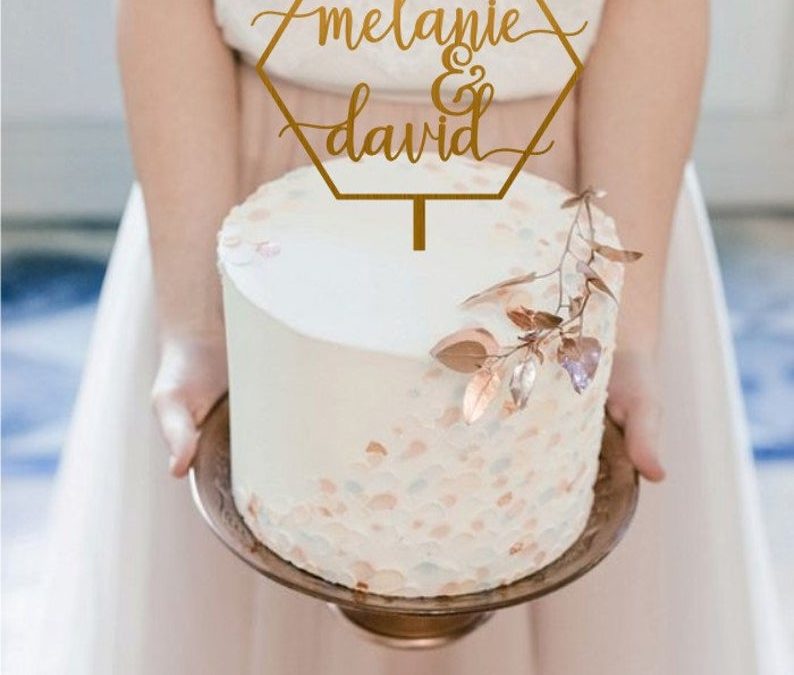 Gepersonaliseerde taarttopper